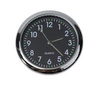 NINMORTH Car Air Vent Mounted Luminous Clock Quartz Analog Watch 4x4cm Dashboard Home Office Decor