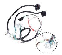 NINMORTH Control Switch Wire Harness Line ZJ125 for CG125 for Italika DT125 FT125 High Strength Black ABS Part