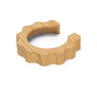 NINMORTH E61 Group Head Heat Shield for Lelit, Rocket, Coffee Machines, ABS Protective Guard, Beech(Beechwood Color)