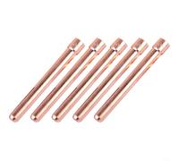 NINMORTH Electrode Holder Consumable Chuck, for WP17 WP18 WP26 Tig Torch Copper Material with Low Impurities for Improved Conductivity in Welding Applications(2.4mm 0.094in)