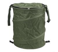 NINMORTH Foldable Outdoor Trash Bin, Portable Collapsible Garbage Can with Oxford Fabric for Camping Hiking BBQ(Is green)
