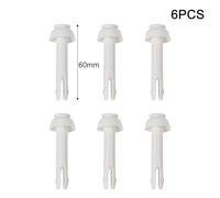 NINMORTH for Intex 13'-24' Above-Ground Pool for Replacement Joint Pins & Seals, 60mm/70mm, 6 or 10 Sets, White