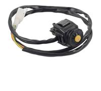 NINMORTH for Motorcycle Kill Switch with Yellow Push Button for 7/8"" Handlebar, 2-Wire Starter Stop Button for Dual Sport for Dirt for Bike