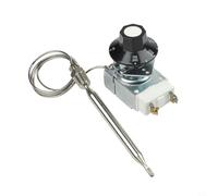 NINMORTH for ROBERTSHAW Compatible High Limit Switch, 3/8"" and 1/4"" NPT Gas Fryer Thermostat, Copper Probe, Direct -2-24 -1-36 Models(B)