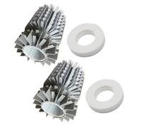 NINMORTH for Semi Brush 61020601 with 6101611-R4 for Ring for dolphin M400 M500 Active 4 5 Pool Cleaner Parts
