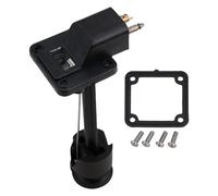 NINMORTH Fuel Gauge Connector with Meter Fitting Outboard Motor External 12L24L Fuel Tanks, Hidea