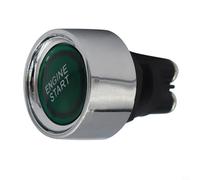 NINMORTH Keyless Ignition Starter Button 12V 24V 50A Illuminated for Auto Engine Start Switch with Chrome for Ring for Racing Vehicle Red(red)