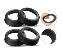 NINMORTH Leather Cuff Handle Pump Replacement for Model 75, 2 Pack, Cowhide Leather Piston Sleeve, 2 in (5.3 cm) Top Dimension, 0.16 in (4 for mm) Thickness, for Black