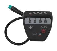 NINMORTH LED Display Meter Ebike Scooters 36V-48V with 5-Pin Connector, IP65 Waterproof, ABS Housing, Compatible with 02OMD Controller