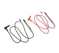 NINMORTH Multimeter Test Leads with -Fine Needle Probes Small Components, 91cm Silicone Insulated Cables, Digital Multimeters and Clamp Meters, for CAT II 1000V, RedBlack