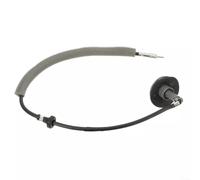NINMORTH OE 56038660AB Antenna Base Cable and Bracket 1997-2006, Silver Metal ABS Radio Aerial Mount for Replacement Part