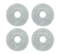 NINMORTH Replacement Mop Cloth Kit for Cecotec for Conga for X50 Robot Vacuum, 4pcs Microfiber Pads for Pet Hair