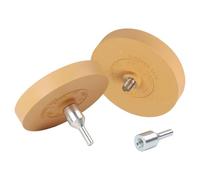 NINMORTH Scraper Eraser Discs 88mm 100mm for Drill Adapter Electric Hand Drills Angle Grinders - 2 Pack