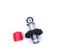 NINMORTH Scuba Diving for Tank Fill Adapter, 300 BAR DIN to Yoke Valve Converter BCD Cylinders, Brass with Large Hand Wheel