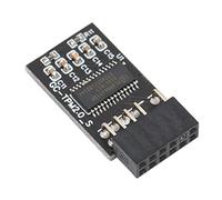 NINMORTH TPM 2.0 Security Module PC - LPC 12-Pin TPM Processor, Compatible with for AMD B550/B450/B460, 11 Motherboards