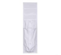 NINMORTH White Adjustable AC Window Seal Cloth, Windproof Draft Stopper Sliding 62cm to 92cm Length(25X102~162cm)