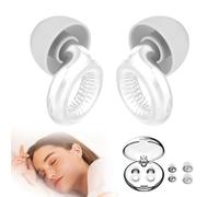 Ninnyi 1 Pair Earplugs UK Kit, Loops Ear Plugs for Noise Reduction Concerts Work Comfort and Snore-Free Nights with 2pairs Earplug Replacement