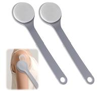 Ninnyi 2 PCS Long Handled Sponge, Lotion Applicator for Back with Handle, Sponge on a Stick for Body Skin Cream Applicators