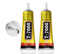 Ninnyi 2PCS T7000 Super Glue All Purpose, High Precision Industrial Superglue for Phone, Jewelry and Rhinestone