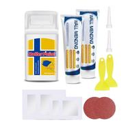 Ninnyi 3 Pcs Wall Rolling Paint Roller White Set, Portable Fast Paint Roller for Wall Filler Covers Graffiti Stain Scratch