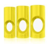 Ninnyi 3 PCS Yellow Pipe Lagging Tool, Insulation Cutter Guide Lagging Cutting Tool 15mm 22mm 25mm Set for 45 Degree Angles