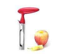 Ninnyi 4 Pcs Apple Corer Set, Stainless Steel Apple Corer Remover Serrated and Plastic Handle