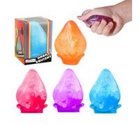 Ninnyi 4 PCS Squishy Stress Cube Balls for Kids Adults, Water Drop Fidget Cube Slow Rebound Sensory Balls Stress Toys Anxiety Relief