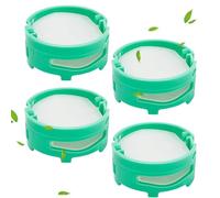Ninnyi 4PCS Anti Odour Cartridge for Shark Stratos, Air Freshener for Shark Hoover (Green)