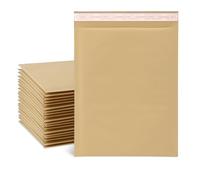 Ninnyi 50 Pcs A5 Padded Envelopes, 15 x 21cm Water-Resistant Bubble Inner Small Padded Envelopes