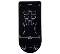 Ninnyi Black Exercise Equipment Mat for Ab Roller Wheel, Men Women Fitness Wheel Special Mat for Skipping, Abdominal Yoga Floor Workouts