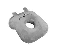 Ninnyi Ear Piercing Pillow, Cute Soft Pillow with Hole for Ear for Napping in Classrooms Offices Libraries Airplanes, Memory Cotton (Green Frog)