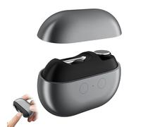 Ninnyi Electric Nail Clippers for Seniors, 3 in 1 Multi-Functional Smart Nail Clipper with Led Light and Scraps Storage