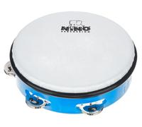 Nino Percussion Headed Tambourine Instrument - Musical Instrument for Children from 5 Years - Diameter 8 inch - Plastic, Blue (NINO51SB)