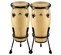 Nino by Meinl 8 and 9 Wood Conga Set Natural