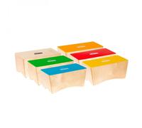 Nino by Meinl Classroom Bongo Cajon Group Rhythm Set 6 pcs.