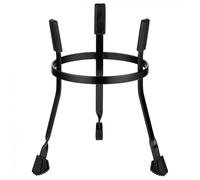 Nino Percussion Conga Basket Stand - Instrument Stand for 9-inch Congas - Powder-Coated Steel, Black (NISTAND-09)