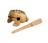 Nino by Meinl NINO517 X-Small 2 1/4 Inch Wood Frog Guiros Natural