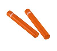 Nino by Meinl NINO576OR Percussion 7 Inch Rattle Stick Orange (Pair)