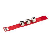 Nino by Meinl NINO961R Percussion Wrist Bells Red