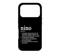 Nino Definition Funny Father's Day Noun Cool Case for iPhone 17 Pro
