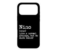 Nino Definition Noun Like A Dad But Much Cooler Case for iPhone 17 Pro Max