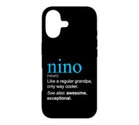 Nino Definition Noun Like A Grandpa Only Cooler Funny Case for iPhone 17
