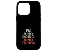 Nino Name Nino Personalized Name First Given Case for iPhone 14 Pro Max