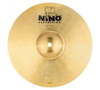 Nino Percussion NINO-BR25 Cymbal 10-inch Crash Cymbals with Straps