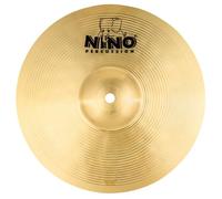 Nino Percussion 10-Inch Cymbal, Natural (NINO-BR254)
