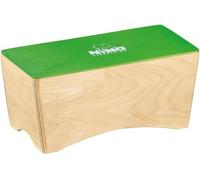 Nino Percussion Bongo Cajon Instrument - Drum Box for Children from 3 Years - Musical Instrument - Playing Surface Baltic Birch, Green (NINO931GR)