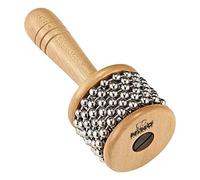 Nino Percussion Cabasa Instrument Small - Small Musical Instrument for Children from 4 Years - Birch Wood, Natural (NINO701)