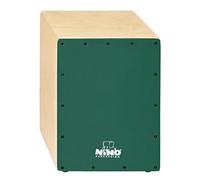 Nino Percussion Chalkboard Cajon Instrument - Drum Box for Painting for Children from 5 Years - Musical Instrument - Playing Surface Green (NINO951DG)