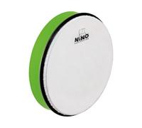 Nino Percussion Hand Drum Instrument - Large Hand drum for Children from 5 Years - Diameter 10 inch (ca. 25 cm) - Plastic, Green (NINO5GG)