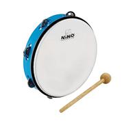 Nino Percussion Headed Tambourine, Blue (NINO24SB)
